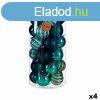 Karcsonyi gmbk kszlet Kk PVC 8 x 9 x 8 cm (4 egysg) MO