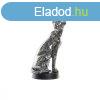 Dekoratv Figura DKD Home Decor Ezst szn Leoprd Gyanta (