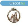 Adventi koszor DKD Home Decor S3025462 Poliszter Korona (4