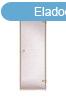 Szauna vegajt bronz veggel fenyfa tokkal 686x1890mm