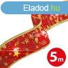 Family Karcsonyi LED-es szalag - piros - 5 m x 5 cm - 50 LE