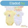 Foxy Baby Rvid ujj pamut body szett (4db-os) ( 68 ) - Jgk