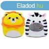 Rori az Oroszln s Bali a Zebra - kifordthat plss prna