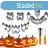 Rozsdamentes acl Halloween tkfarag kszlet