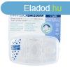 CHICCO Physio Luxe teljesen szilikon cumi 2-6m crystal 2 db