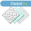 BABYONO Bambusz pelenkk 3 db minta