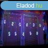 Karcsonyi fnyfggny gmbkkel 108 LED, 3m - sznes