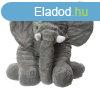 Plss kabala elefnt szrke 60cm