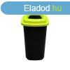 Plafor Sort szelektv hulladkgyjt, szemetes 45L fekete/z