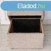 Relax fotel mell zsmoly Loca drapp microszlas krpittal 5