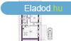 Elad 90 nm-es j pts Ikerhz Adony kzpont, csendes 