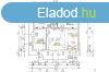 Izsfalvn elad egy 90 m2-es, 4 helyisges hz 637  m2-es t