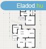 Elad Szolnokon kt pletbl ll, 111 m2-es csaldi hz