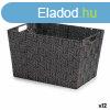 Kosr Kipit A3-6875 Fekete Szvet 25 x 20 x 35 cm (12 egysg
