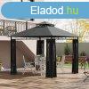 Sunny Kerti pavilon pergola dupla tetvel fggnykkel  3x3 