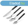 Eveszkz kszlet tartval - fekete - 16 rszes - 32,7 x 19,