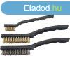 EXTOL CRAFT drtkefe klt., 3 db: rz- s rozsdamentes acl s
