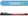 Alkoholos marker, OHP, 1 mm, EDDING "142 M", piros