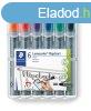 Flipchart marker kszlet, 2 mm, kpos, STAEDTLER "Lumoc
