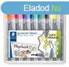 Flipchart marker vegyes kszlet, 2/2-5 mm, STAEDTLER "L