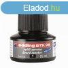 Tinta utntlt tblamarkerhez 25ml, Edding BTK25 fekete