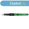 Tlttoll, 0,6 mm, ZEBRA "Fountain pen", zld