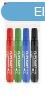Flipchart marker kszlet, 1-3 mm, kpos, ICO "Artip 11 