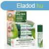 dr.Organic Ajakbalzsam bio Aloe verval s borsmenta olajjal