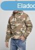Brandit Fleece Pull Over Windbreaker light woodland