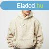 Pulcsi Karl Kani Metal Signature Teddy Os Hoodie off white