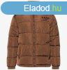 Karl Kani Retro Hooded Puffer Jacket brown