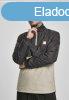 Urban Classics Stand Up Collar Pull Over Jacket black/concre