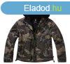 Brandit Windbreaker Frontzip ni viharkabt, darkcamo