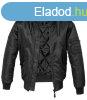 Brandit MA1 Hooded bomberdzseki, fekete
