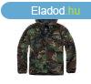Brandit fleece kapucnis kabt Teddyfleece Worker, woodland
