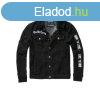 Brandit Motrhead Cradock farmerdzseki, fekete-fekete