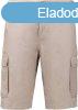 Frfi pamut bermuda sok zsebbel, Kariban KA755, Beige-42