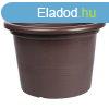 Campanula flower pot brown diameter 11 cm