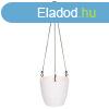 Ariella hanging flower pot white diameter 18 cm