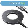 Joyroom JR-WQM03 mgneses tlt USB + USB-C 1.2m - fekete