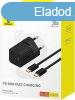 Baseus P10110902113-01 USB-C GaN5 mini 30W mains charger Bla