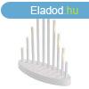 EMOS DCAW01, LED gyertyatart, fehr, 24,5 cm, 3x AA, beltr