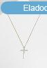 Urban Classics Big Basic Cross Necklace gold