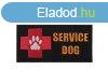WARAGOD Hmzett tapasz Service Dog Rescue Team, fekete