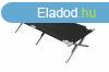 BasicNature Alu-Campbed Utazsi nyuggy fekete 210 cm