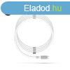 Delight Mgneses adatkbel - MicroUSB - 2A - fehr (55446M-W