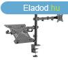 SBOX LCD-LM01-2 Desktop Mount 13"-27" Black