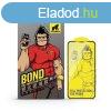 Apple iPhone XR/11 TG Bond 2.5D Silk Full vegflia - Fekete