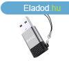 BWOO BZ-38 USB-C - USB-A adapter - szrke