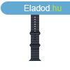 Apple Watch 49mm Ocean Band Navy Blue Black Titanium Finish